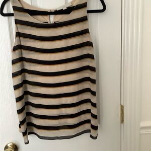 Loft striped tank shirt.